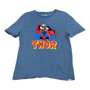 Marvel Thor Shirt Youth XXL Blue GAP Kids Short Sleeve Graphic Tee Superhero